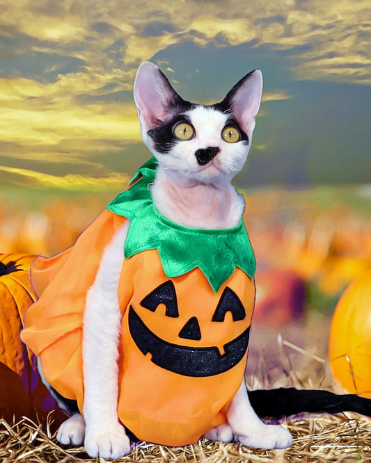 [Video]  Pumpkin Patch Kitten