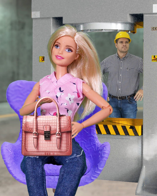 Action Barbie Is Into Recycling