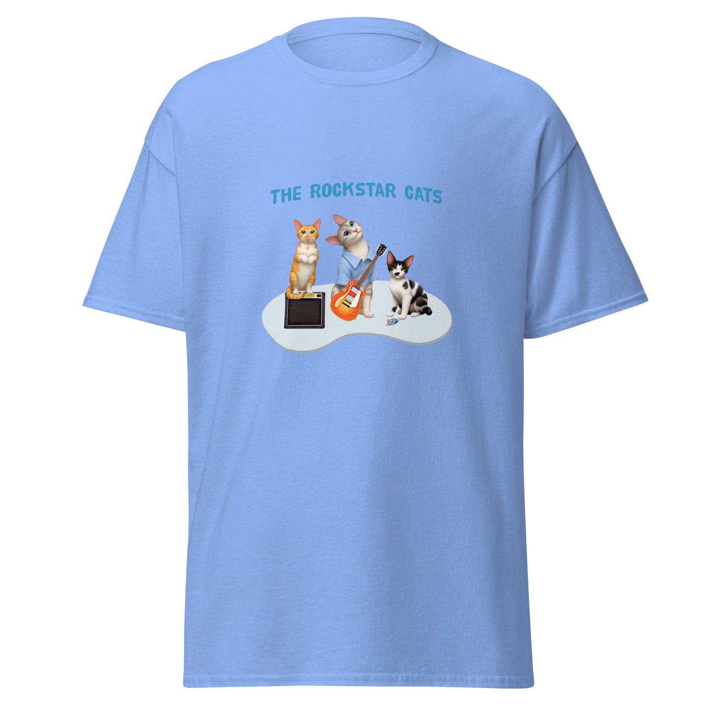 Unisex classic tee - Rockstar Cat Trio