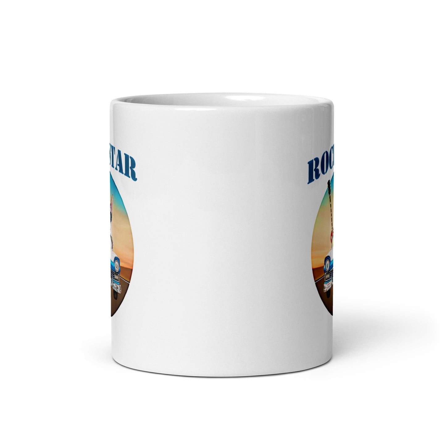 White glossy mug - Convertible V2