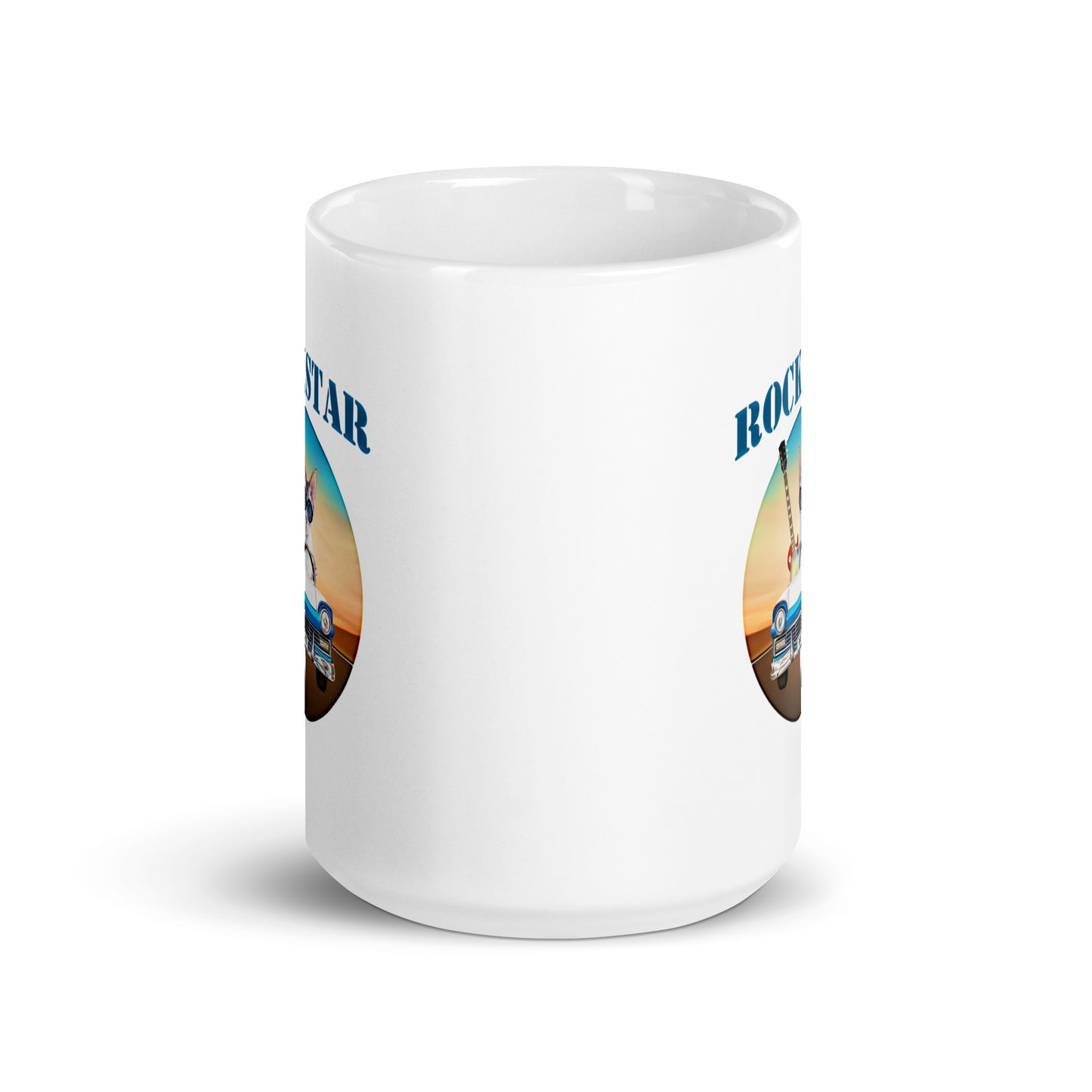 White glossy mug - Convertible V2
