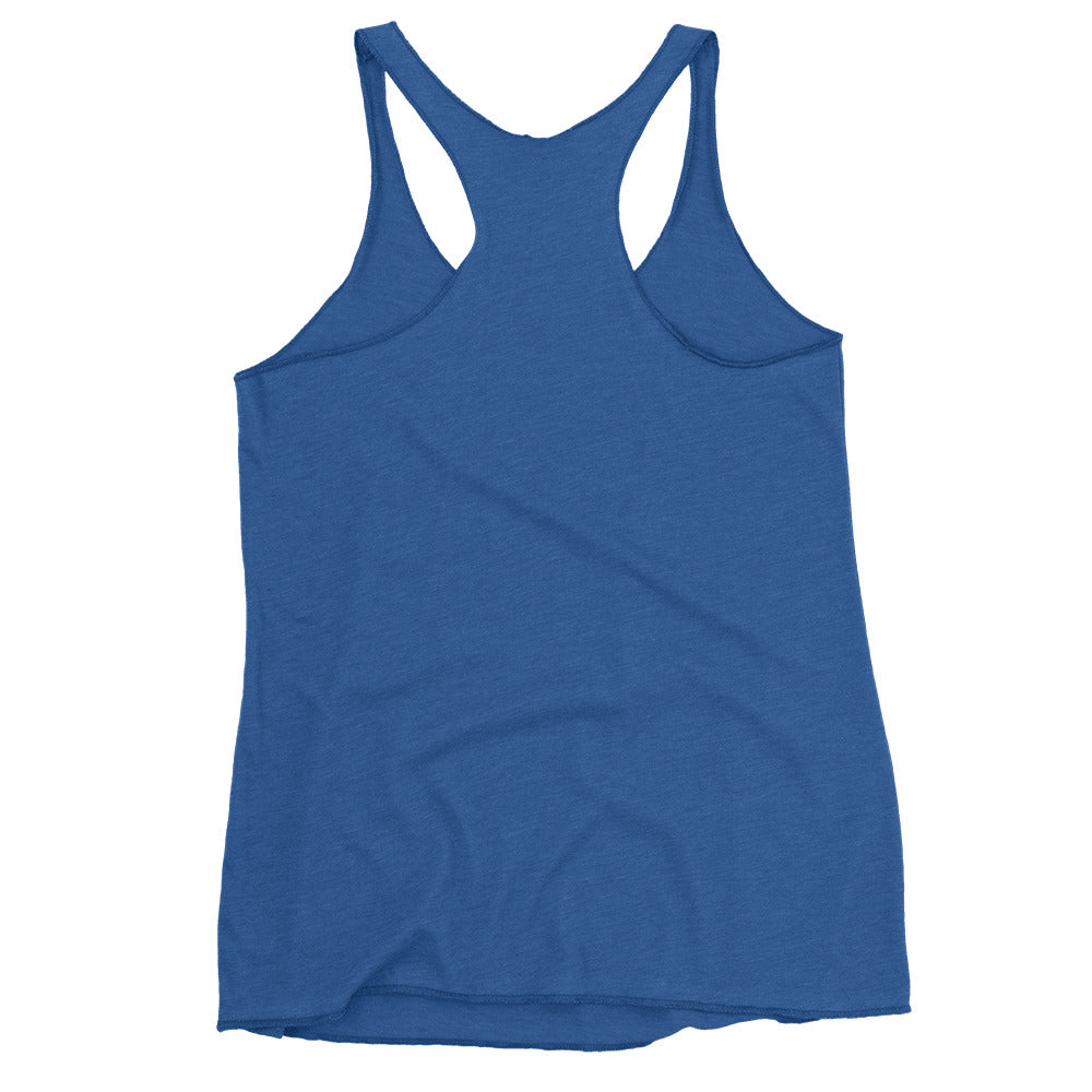 Women's Racerback Tank - Rockstar Cat Trio