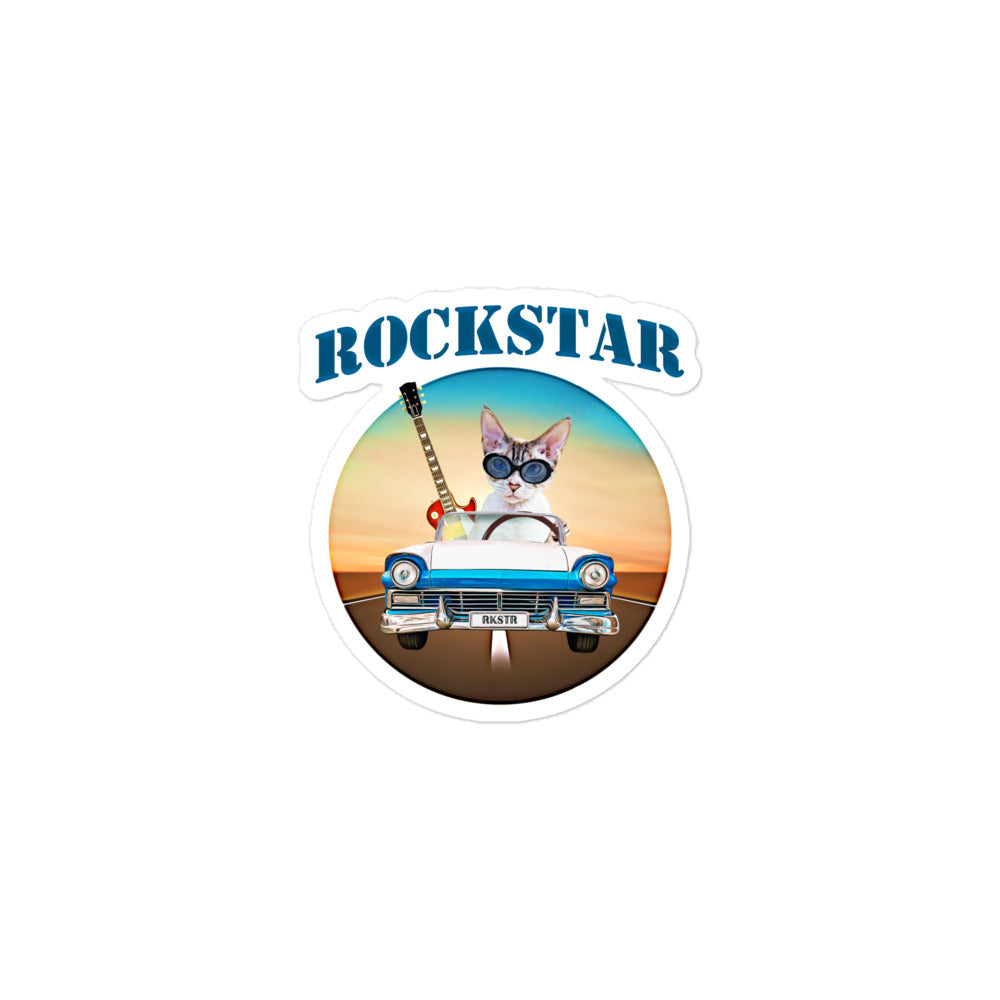Bubble-free stickers - Rockstar Convertible