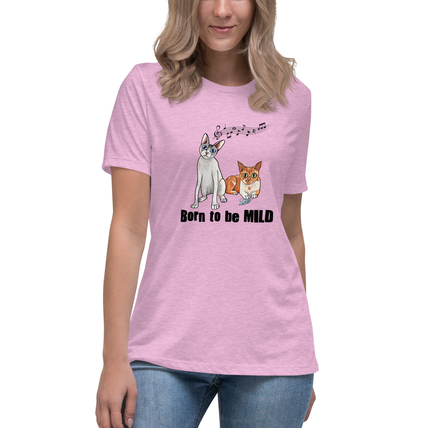 Women's Relaxed T-Shirt - Born To Be Mild