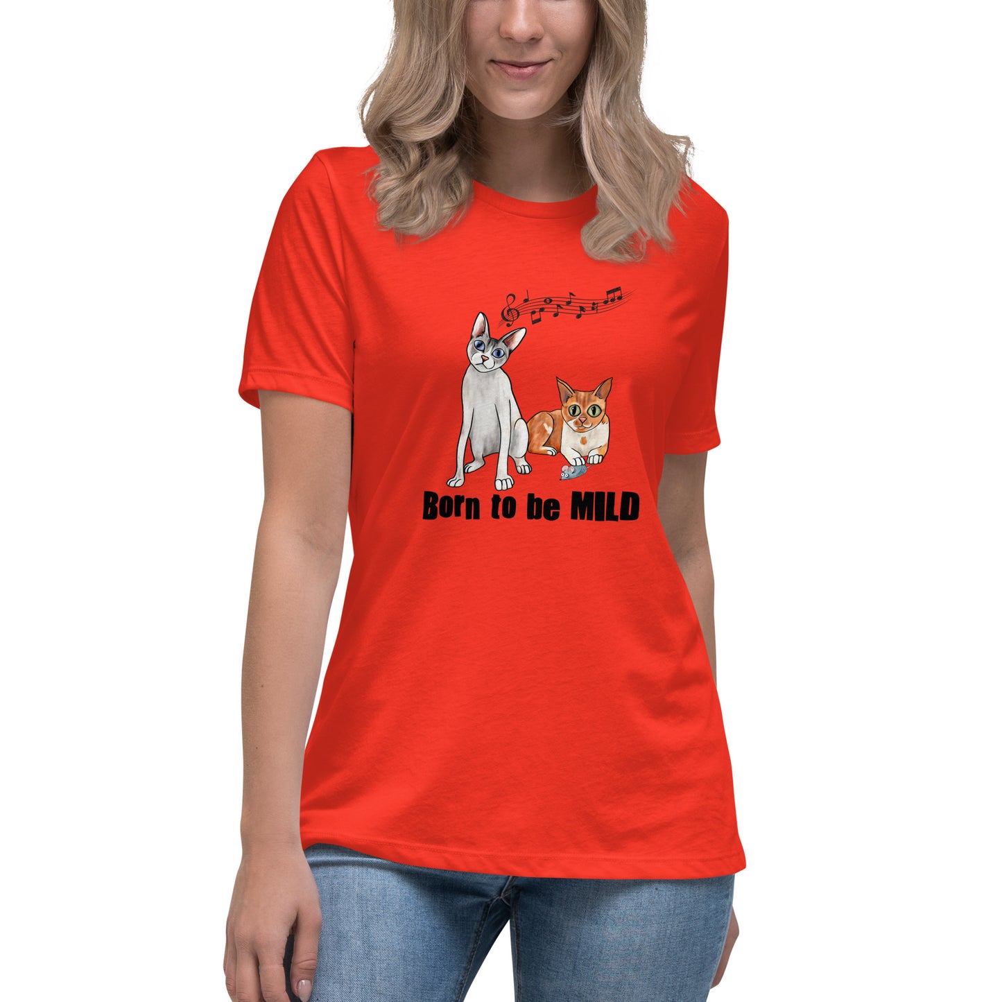 Women's Relaxed T-Shirt - Born To Be Mild