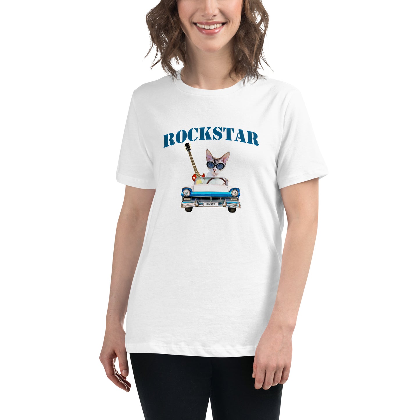 Women's Relaxed T-Shirt - Rockstar Convertible